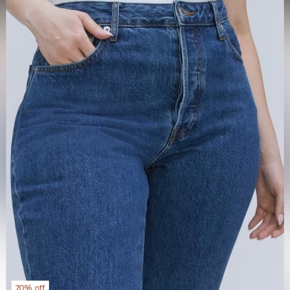 NWT Everlane Curvy 90s Cheeky Straight Jean - Picture 3 of 13
